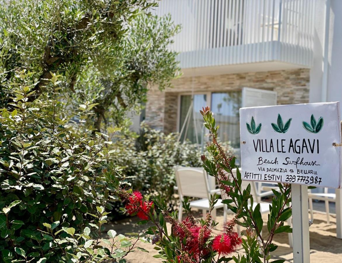 Villa Le Agavi Luxory Beach Surfhouse 벨레지아아지마리나 외부 사진
