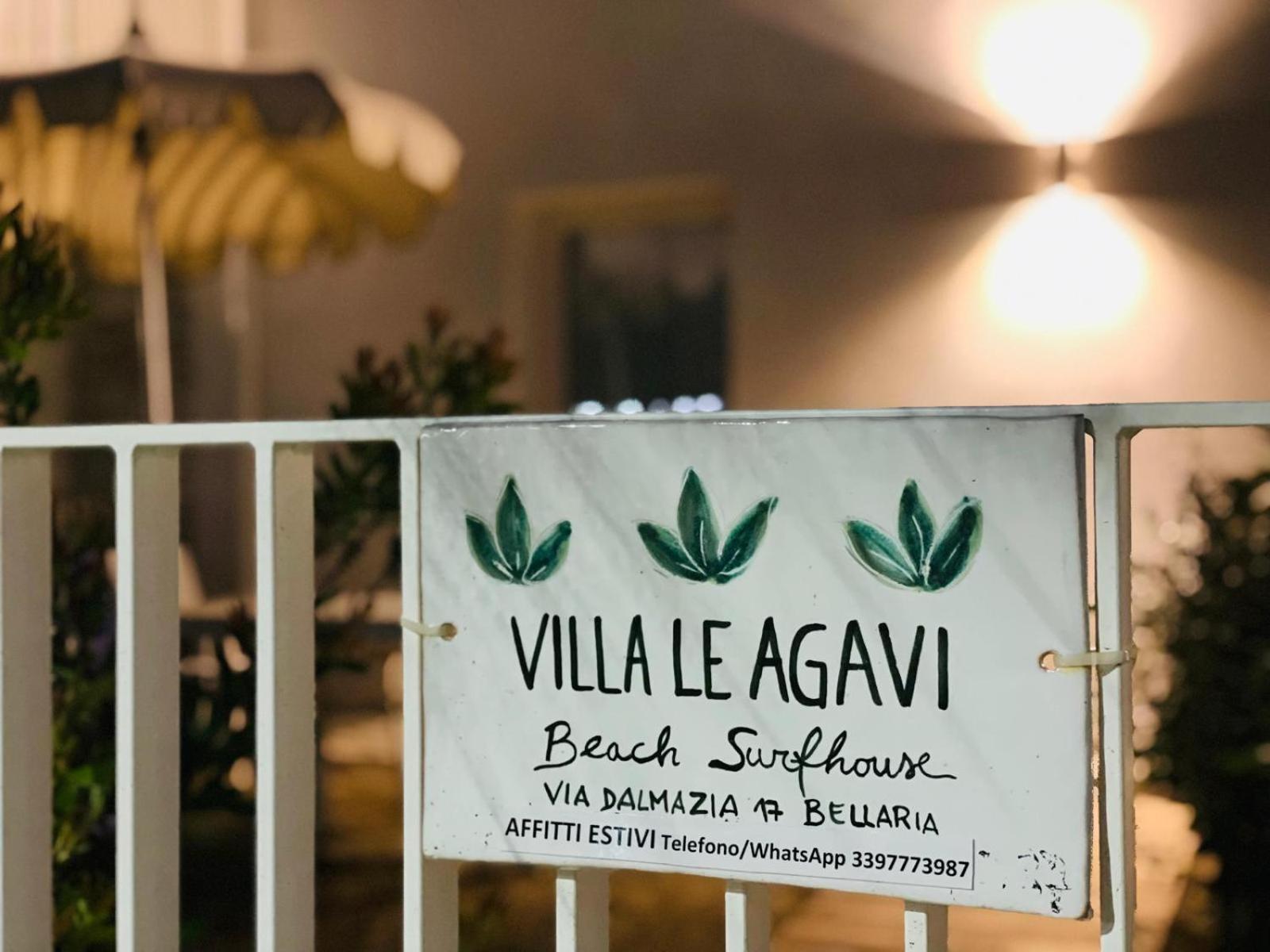 Villa Le Agavi Luxory Beach Surfhouse 벨레지아아지마리나 외부 사진